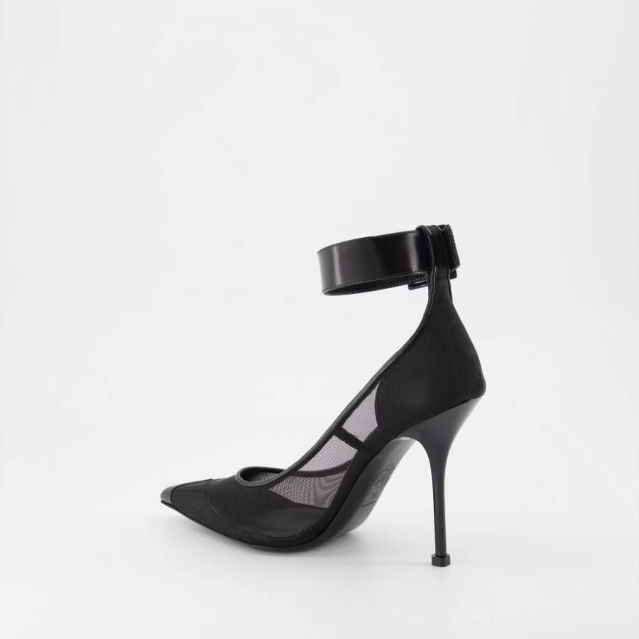 alexander mcqueen Punk Stiletto Hakken Black Dames