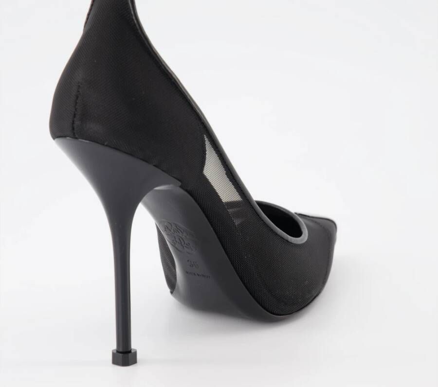 alexander mcqueen Punk Stiletto Hakken Black Dames