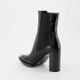 Alexander mcqueen Zwarte leren hoge hak laarzen Black Dames - Thumbnail 3