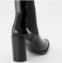 Alexander mcqueen Zwarte leren hoge hak laarzen Black Dames - Thumbnail 4