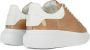 Alexander mcqueen Rose Gold Lace-Up Sneakers Yellow Dames - Thumbnail 3