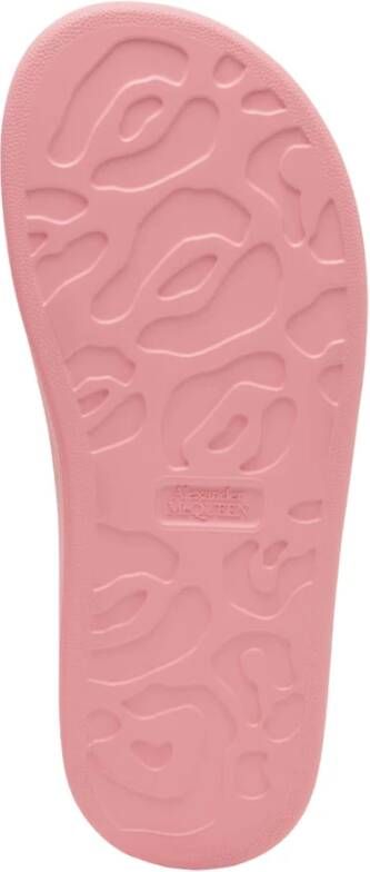 alexander mcqueen Roze Hybride Rubberen Sandalen Pink Dames