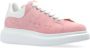 Alexander mcqueen Roze Leren Sneakers Front Lace Logo Print Pink Dames - Thumbnail 13