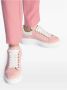 Alexander mcqueen Roze Leren Sneakers Front Lace Logo Print Pink Dames - Thumbnail 4