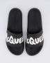 Alexander mcqueen Rubberen bandslipper voor heren Black Heren - Thumbnail 3