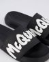 Alexander mcqueen Rubberen bandslipper voor heren Black Heren - Thumbnail 5