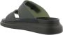 Alexander mcqueen Heren Hybrid Transparant Slide Groen Green Heren - Thumbnail 10