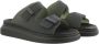 Alexander mcqueen Heren Hybrid Transparant Slide Groen Green Heren - Thumbnail 12