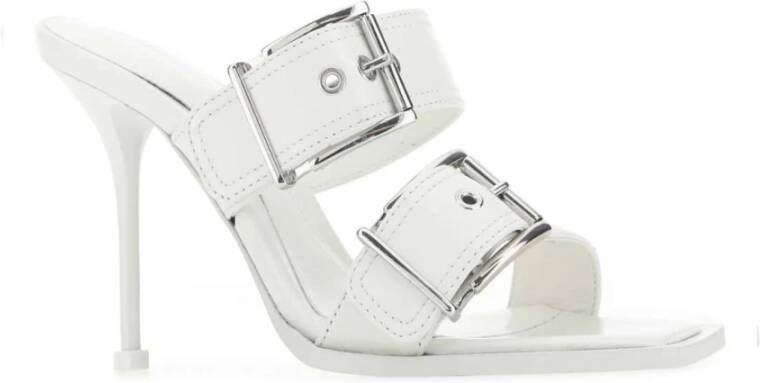 alexander mcqueen Hoge hak sandalen Wit Dames