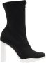 Alexander mcqueen Scuba Soft Boots in Black Canvas Zwart Dames - Thumbnail 12