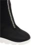 Alexander mcqueen Scuba Soft Boots in Black Canvas Zwart Dames - Thumbnail 18