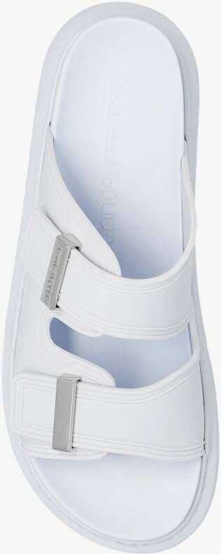 alexander mcqueen Heldere Blauwe Schuifregelaars Blauw Dames