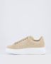 Alexander mcqueen Low-Top Sneakers Oversized Sneakers Leather Beige in beige - Thumbnail 7