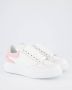 Alexander mcqueen Low-Top Sneakers Oversized Hybrid Sneakers Leather White Pink in poeder roze - Thumbnail 9