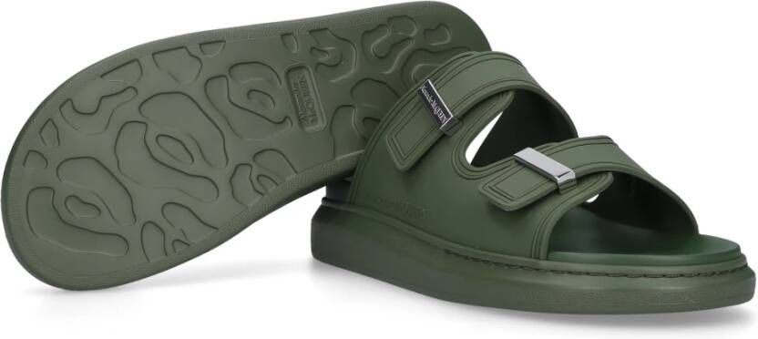 alexander mcqueen Sliders Groen Heren