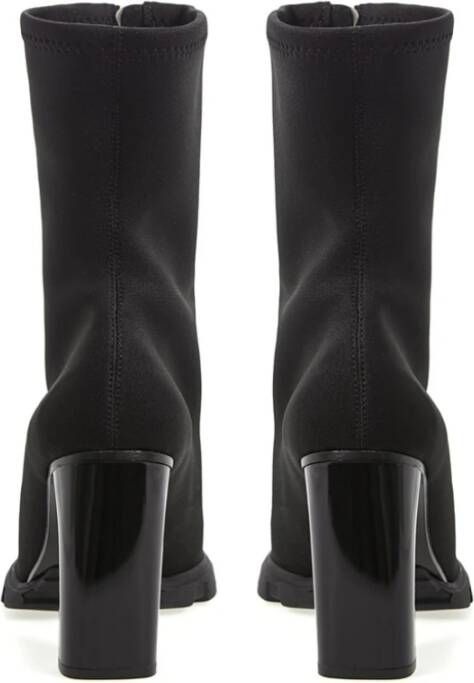 alexander mcqueen Slim Tread Enkellaarzen Black Dames