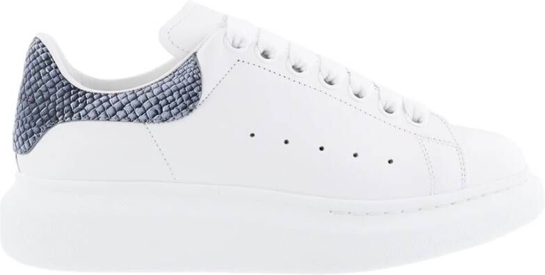 alexander mcqueen Pelle S.Gomm Larry Sus Sneakers Wit Dames