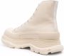 Alexander mcqueen Verbeter je sneaker game met deze leren nappa grijze beige sneakers Beige Heren - Thumbnail 2