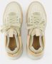 Alexander mcqueen Oversize Rechtbank Sneakers Zwart Wit Leer Beige Heren - Thumbnail 4