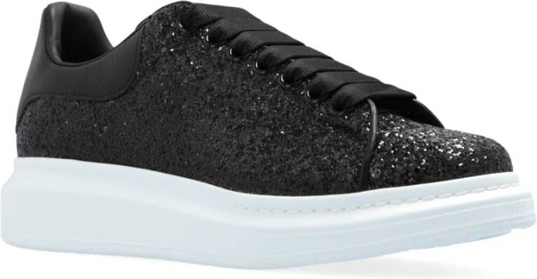 alexander mcqueen Sneakers met logo Black Dames