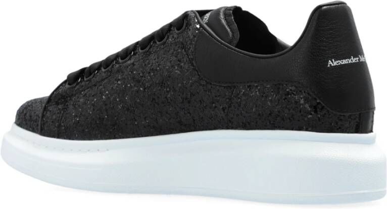 alexander mcqueen Sneakers met logo Black Dames