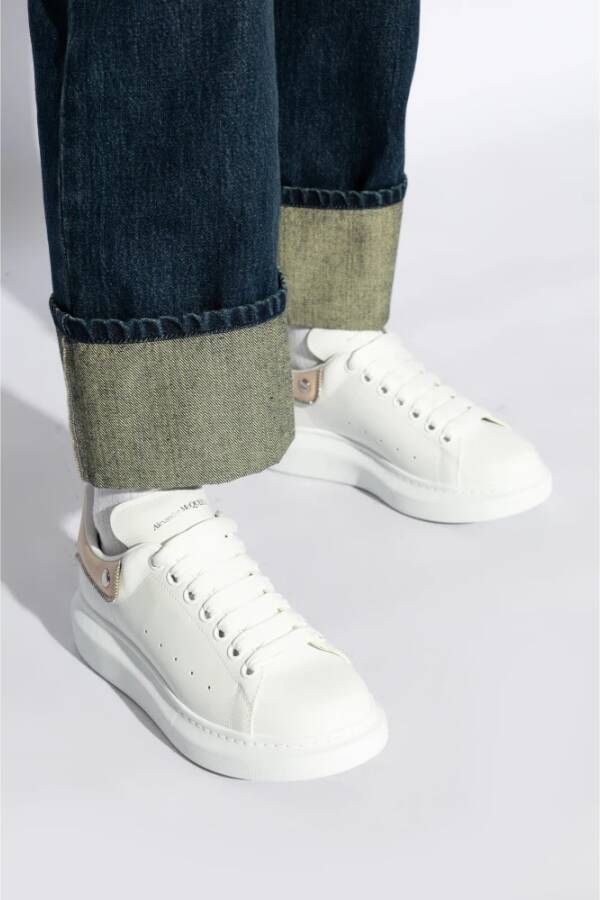 alexander mcqueen Sneakers met logo White Dames