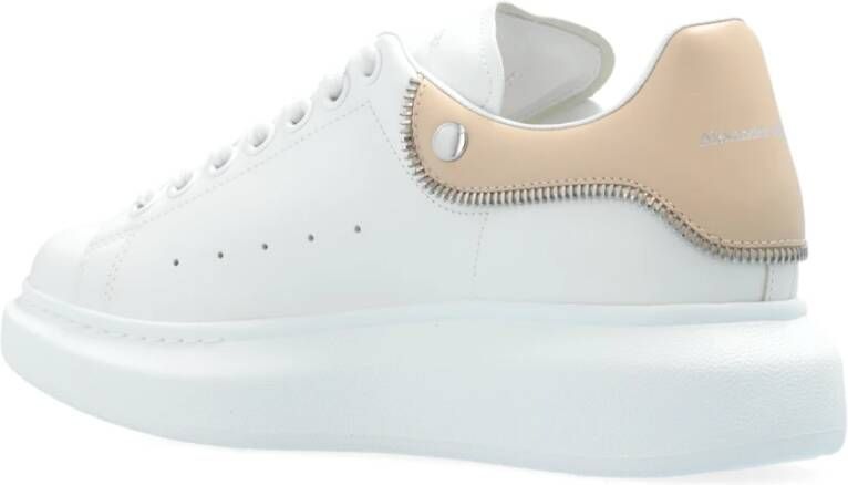 alexander mcqueen Sneakers met logo White Dames