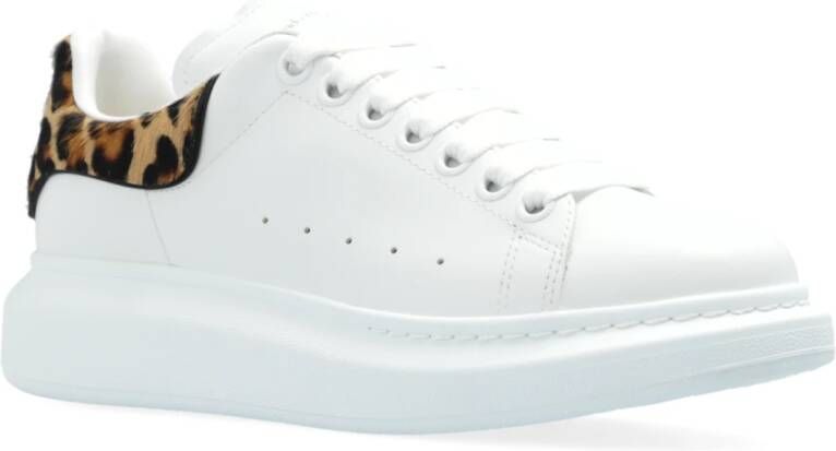 alexander mcqueen Sneakers met logo White Dames