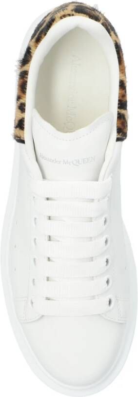 alexander mcqueen Sneakers met logo White Dames