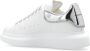 Alexander mcqueen Witte Sneakers met Spiegelende Hielkap White Dames - Thumbnail 4