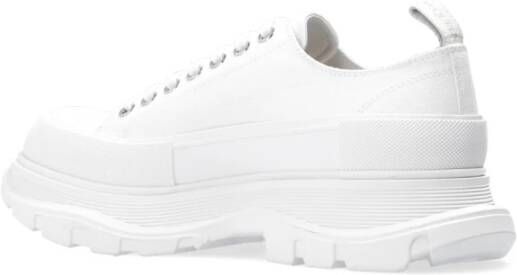 alexander mcqueen Sneakers met logo Wit Heren