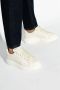 Alexander mcqueen Witte Leren Sneakers Ronde Neus White Dames - Thumbnail 2