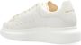 Alexander mcqueen Witte Leren Sneakers Ronde Neus White Dames - Thumbnail 5