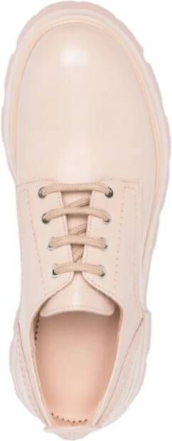 alexander mcqueen Blush Leren Veterschoenen Roze Dames