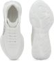 Alexander mcqueen Low-Top Sneakers Sprint Runner Sneakers Leather White Silver in wit - Thumbnail 4