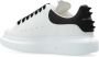 Alexander mcqueen Witte Zwarte Sneakers White Dames - Thumbnail 5