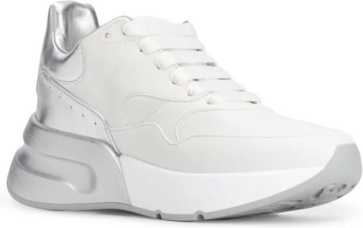 alexander mcqueen Oversized Runner Sneakers Wit Dames