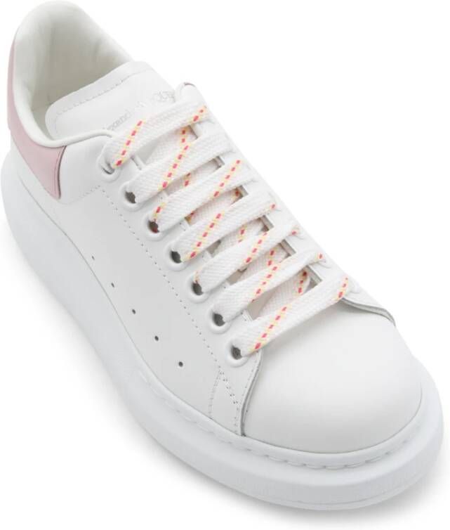 Alexander mcqueen Oversize Leren Sneakers voor Sport Zwart Dames - Foto 15