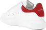 Alexander mcqueen Witte Leren Sneakers met Rode Suède Spoiler White - Thumbnail 6