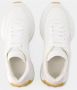 Alexander mcqueen Lamé Logo Leren Sneakers Roze Stiksels White Dames - Thumbnail 4