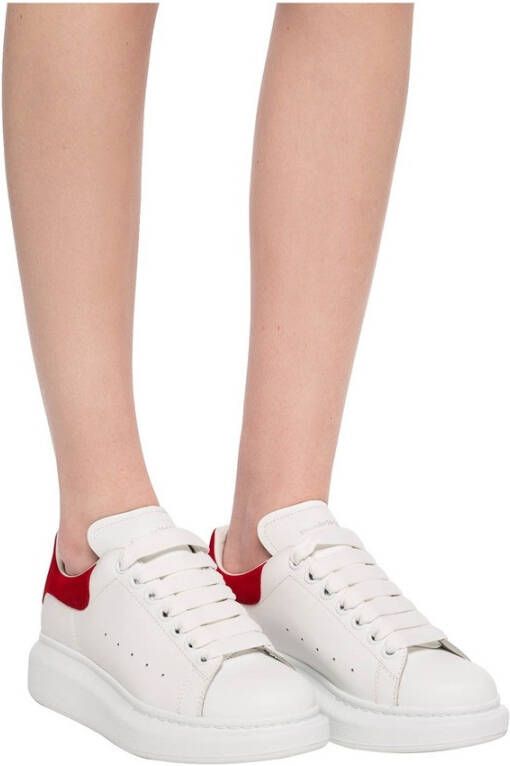 alexander mcqueen Sneakers met logo Wit Dames