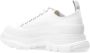 Alexander mcqueen Witte sneakers met reliëflogo White Dames - Thumbnail 8