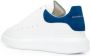 Alexander mcqueen Witte Leren Oversize Sneakers met Avio Blauwe Suede Spoiler White Heren - Thumbnail 11