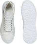 Alexander mcqueen Witte Court Leren Sneakers voor Heren White Heren - Thumbnail 9