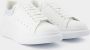 Alexander mcqueen Witte en iriserende leer over extra grote sneakers Wit Heren - Thumbnail 3