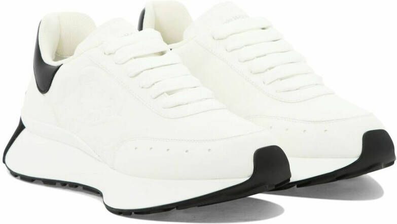 alexander mcqueen Sneakers met logo Wit Dames