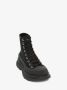 Alexander mcqueen Zwarte Rising Lacers Oversize Sneakers Zwart Dames - Thumbnail 2
