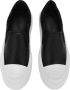 Alexander mcqueen Zwarte Leren Plimsoll Slip On Sneakers Zwart Dames - Thumbnail 5