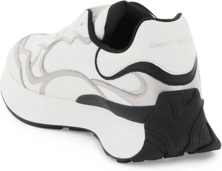 alexander mcqueen Luxe Sprint Runner Sneakers White Heren