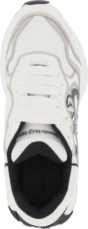 alexander mcqueen Luxe Sprint Runner Sneakers White Heren